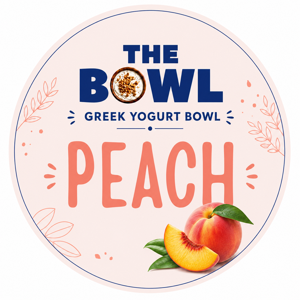 Peach Greek Yogurt Bowl