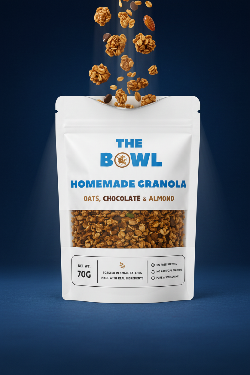 THE BOWL Homemade Granola - 70 Grams