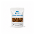 Bag of 'The Bowl' Homemade Granola with visible ingredients on a white background