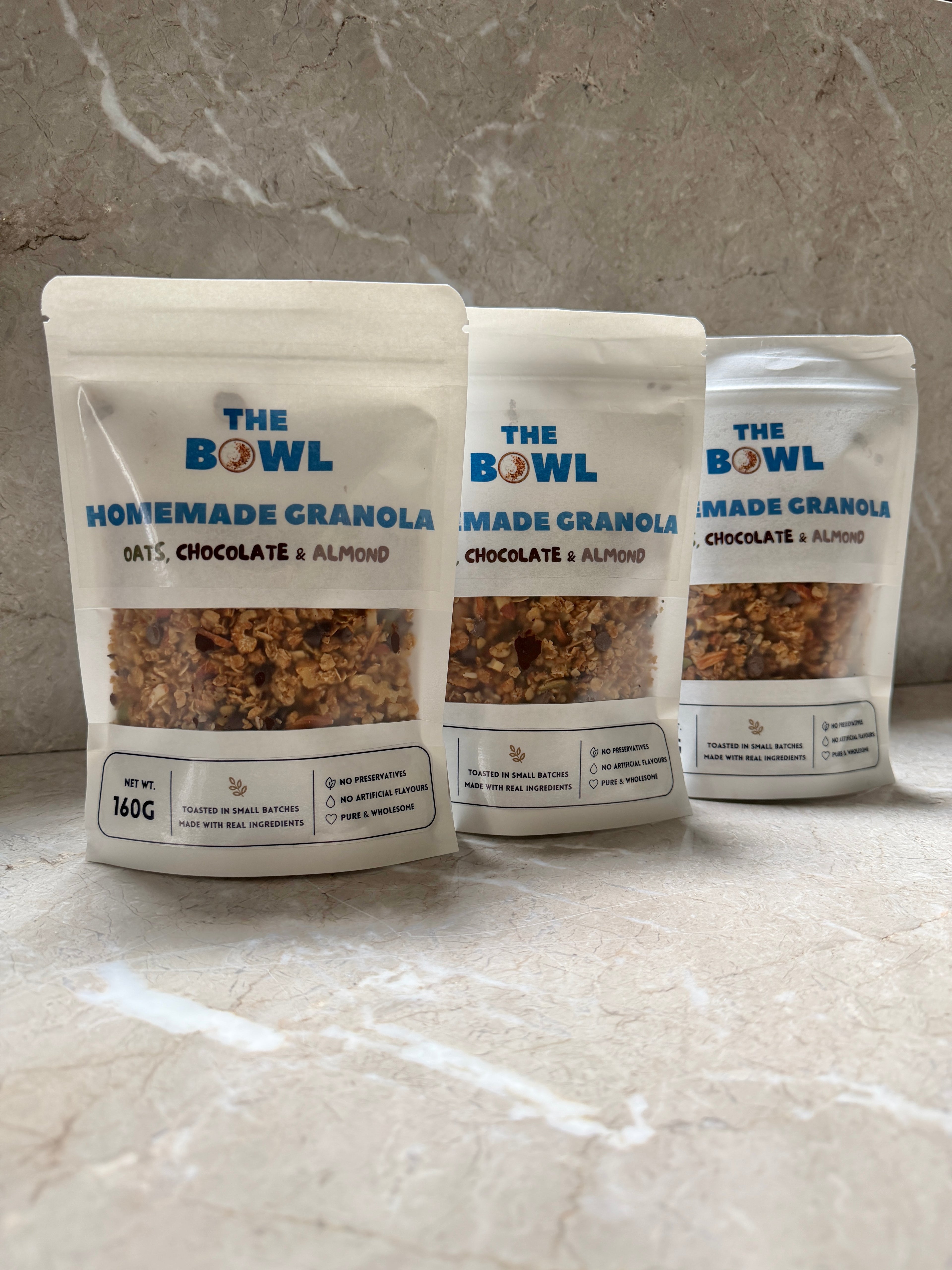 THE BOWL Homemade Granola - 160 Grams